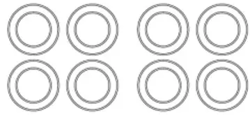 Cuscinetti (x8) per Hyper Go - MJX R1810 - 1/16