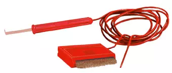 Cacciavite a motore con spazzola metallica