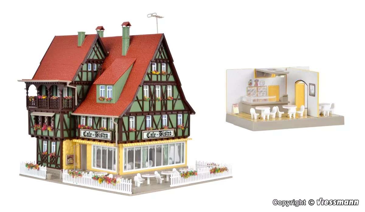 VOLLMER Kit luci Café-Bistro 43695 - HO 1/87 168x138x155 mm