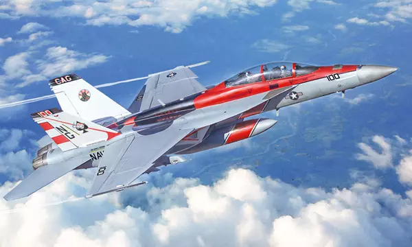 Aereo F/A-18F Super Hornet Spec.Colours - ITALERI I2823 - 1/48 - 1980