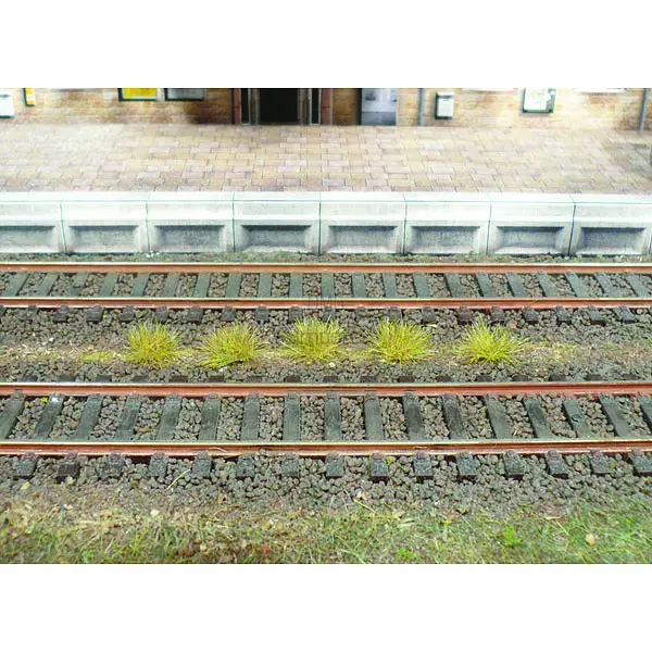 100 zolle d'erba autunnale - Verde - HEKI 1802 - Scala HO / TT / N - Da 50 a 60 mm