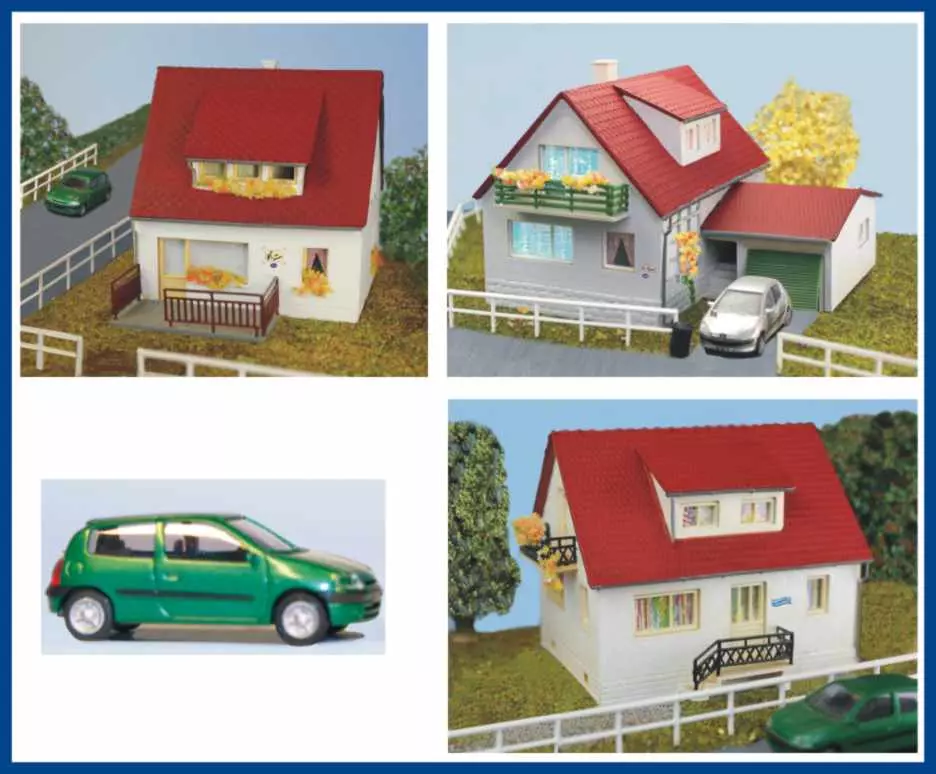 Set di 3 padiglioni - SAI 215 - HO 1/87