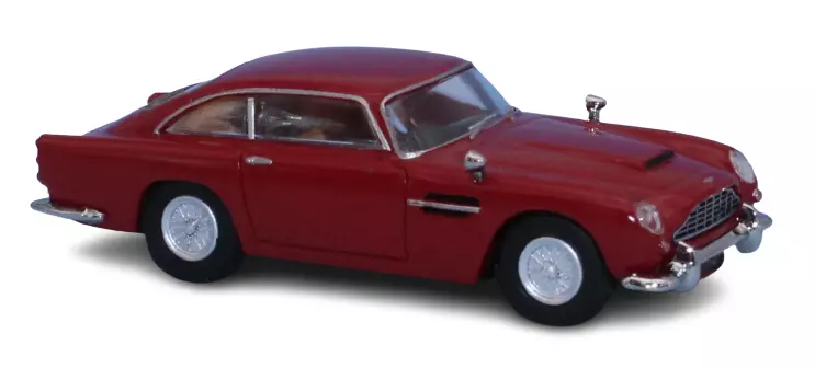 Aston Martin DB 5 coupé, rosso, BREKINA 15227 - HO : 1/87 -