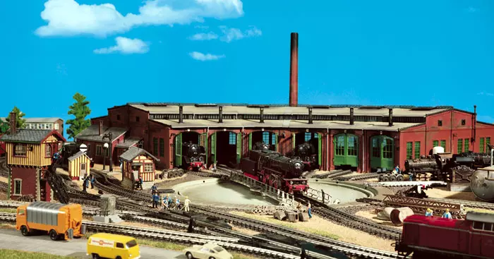 Rotonda 2 volte 3 posti VOLLMER 45758 - HO 1/87