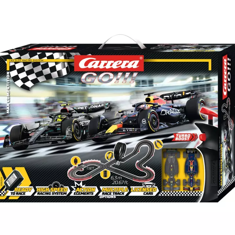 Set Max Competition - Carrera GO!!! 62574 - 0 1/43 - Analogico