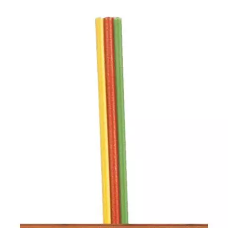 Nappe de 3 câbles électriques 0,14 mm² - 50 mètres - BRAWA 3175