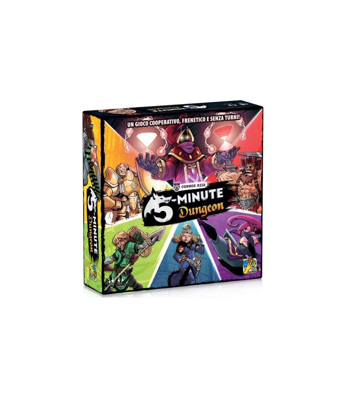 5-Minute Dungeon - Gioco di Carte Cooperativo per Famiglie, 2-5 Giocatori, Avventura Epica in 20 Minuti!