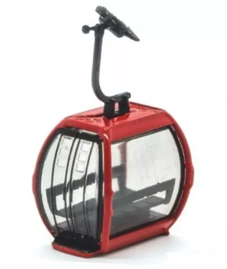 Cabinovia Omega V, rossa - HO 1/87 - Jagerndorfer 82104