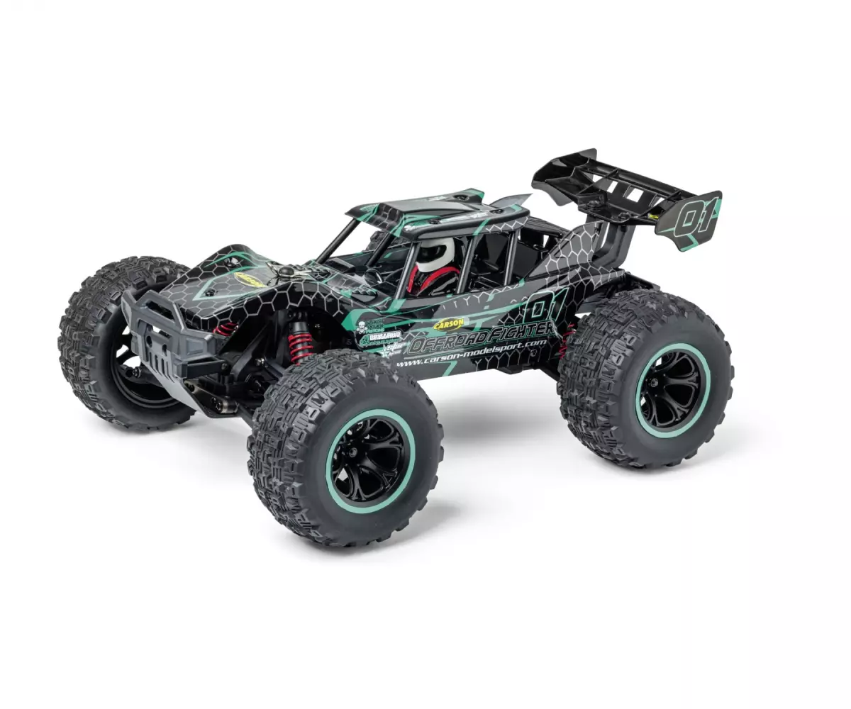 Buggy XS Off-Road Fighter 100% RTR - Turchese - Carson 500404254 - 1/10