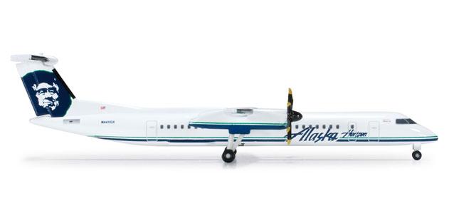Herpa 518512 - Alaska Air di Horizon Bombardier Q400