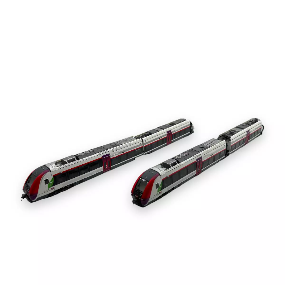 AGC B82681 / 82682 Automotrice diesel - LS Models 10066 - HO 1/87 - SNCF - Ep VI - Analogico - 2R