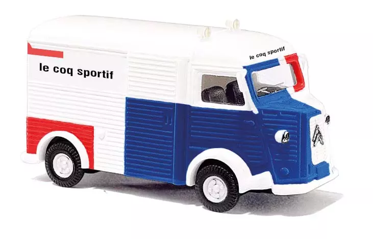 Camionnette Citroën H "Le Coq Sportif" - Busch 41932 - HO : 1/87° edizione