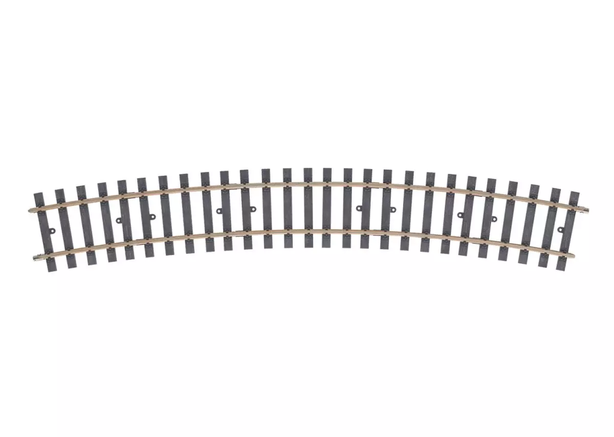 Guida curva 22,5° MARKLIN 59073 - Raggio 1394 mm - L 540 mm - I 1/32 (H1041-2)