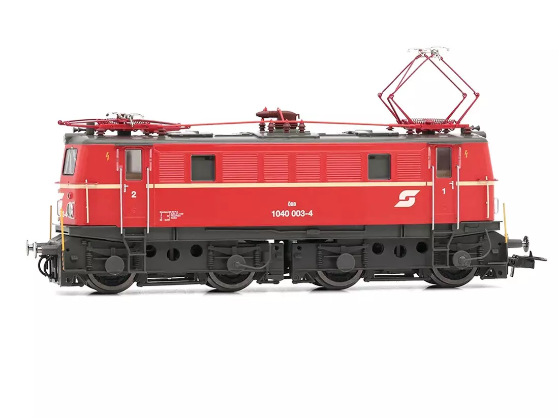 Locomotiva elettrica - Serie 1040 003 - Rivarossi HR2938 - HO 1/87 - ÖBB - EP. V- Analogico - 2R