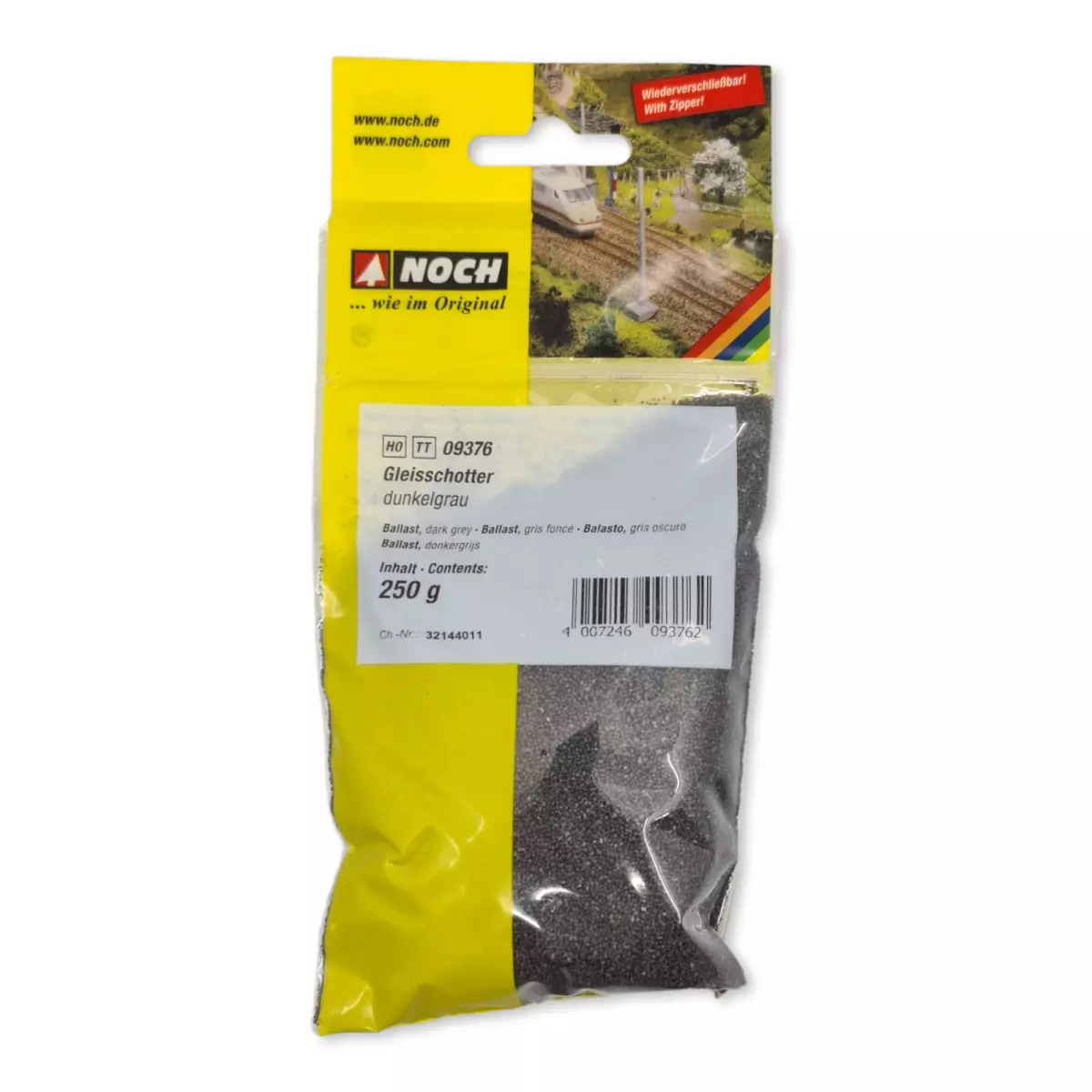 Zavorra grigio scuro Noch 09376 - HO 1/87 - TT 1/120 - 250 g