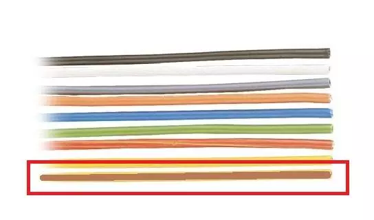 Câble électrique Marron 0.50 mm² - 40 mètres - BRAWA 3224