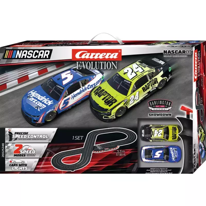 Set NASCAR - Carrera Evolution 25248 - 1/24 / I 1/32 - Analogico