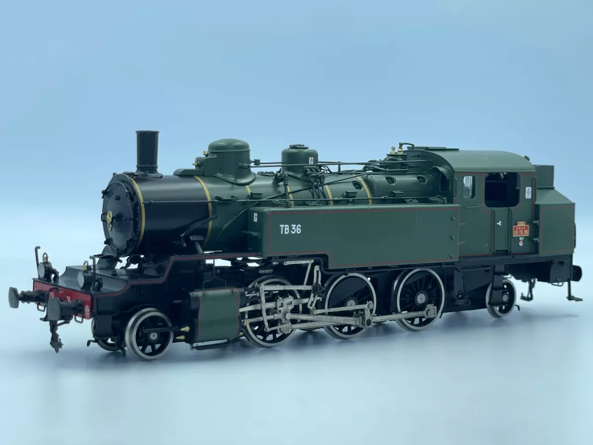 Locomotiva a vapore 1-131 TB 36 - Fulgurex 2286/3 - HO 1/87 - SNCF - Ep III - Suono digitale - 2R