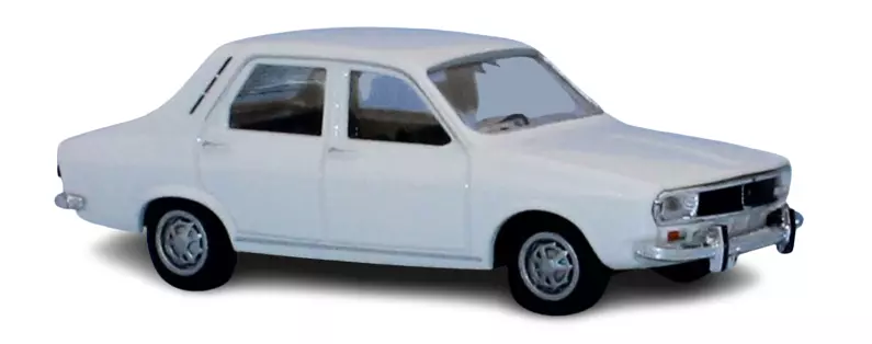 Auto Renault 12 TL in livrea bianca SAI 2227 BREKINA 14521- HO : 1/87 -