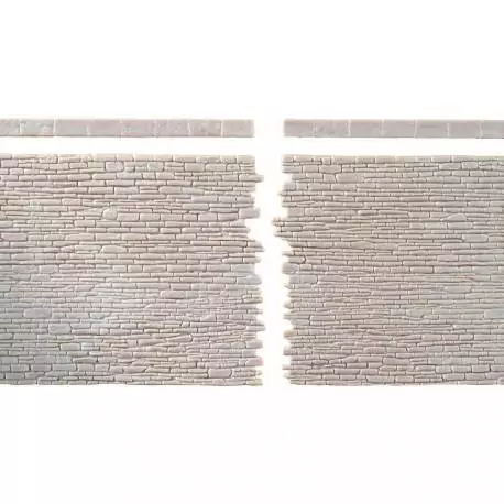 2 lastre di muri in pietra