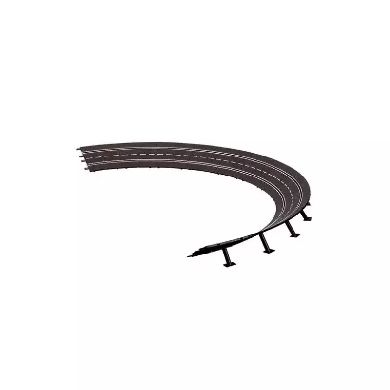 12 Binari curvi rialzati 4/15° - Carrera 20579 - 1/24