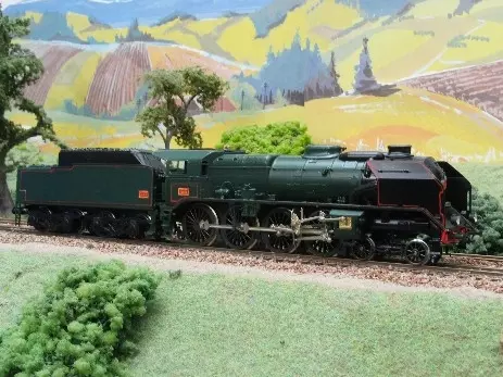 [Kit] Locomotive à Vapeur AMF87 E176 Kit 5-240P - HO 1/87 - SNCF / Sud Est