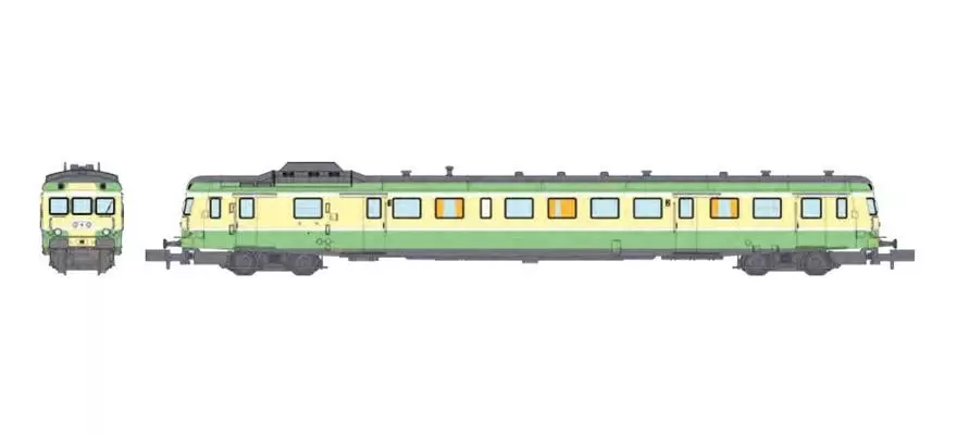 X-2899 - REE MODELS NW-250S - N 1/160 - SNCF - EP IV - Suono digitale