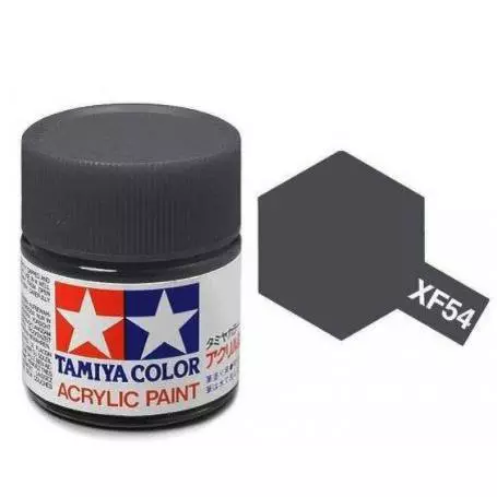 Vernice acrilica - Grigio mare scuro MAT XF54 - TAMIYA 81754 - 10 mL