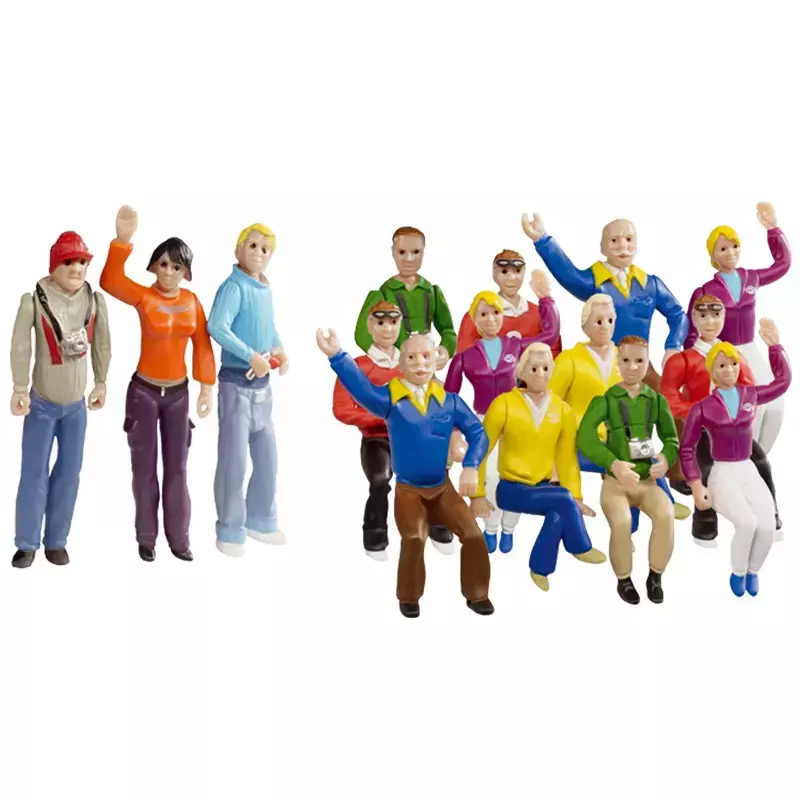 Set di 15 figurine di tifosi - Carrera 21128 - I 1/32