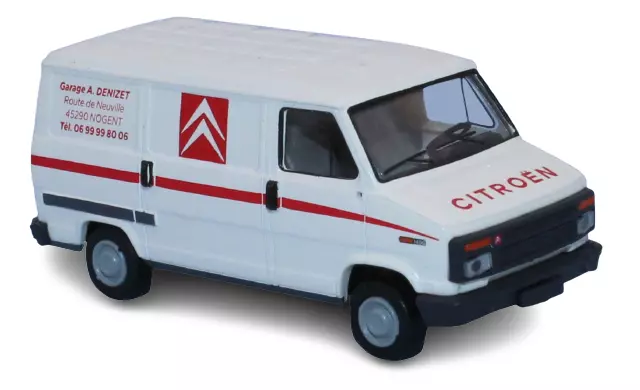 Véhicule Citroën C25 Blanc Citroën Assistance - Brekina 34924 SAI 3081 - HO 1/87