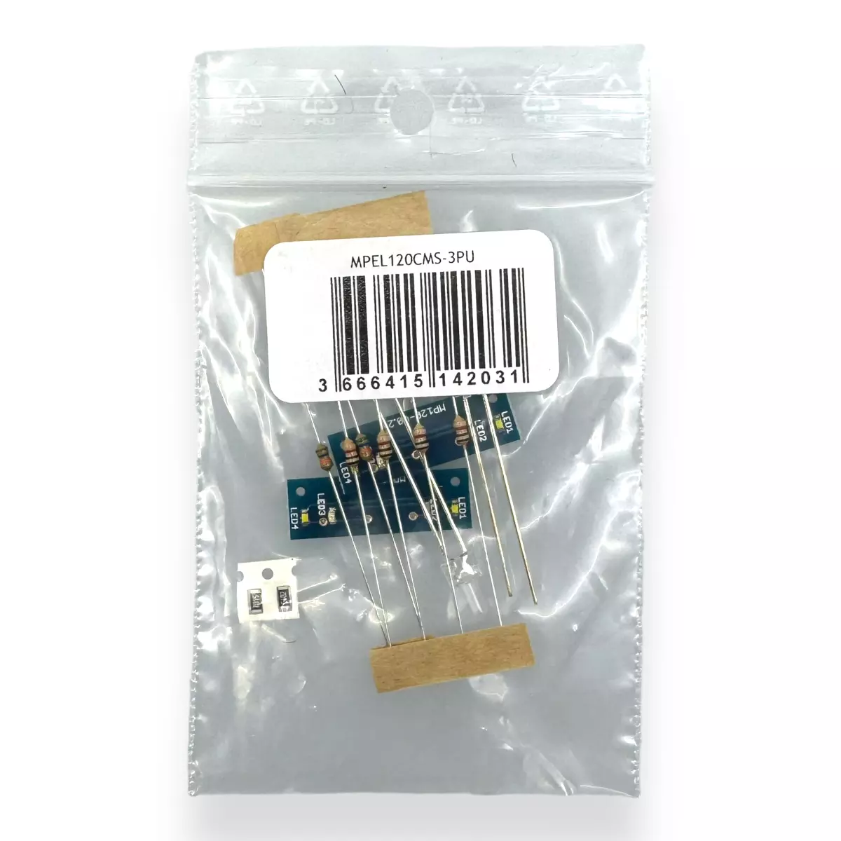 Kit di illuminazione a LED - Distrimodel 120CMS-3PU - per locomotiva ROCO A1A68000 / 68500