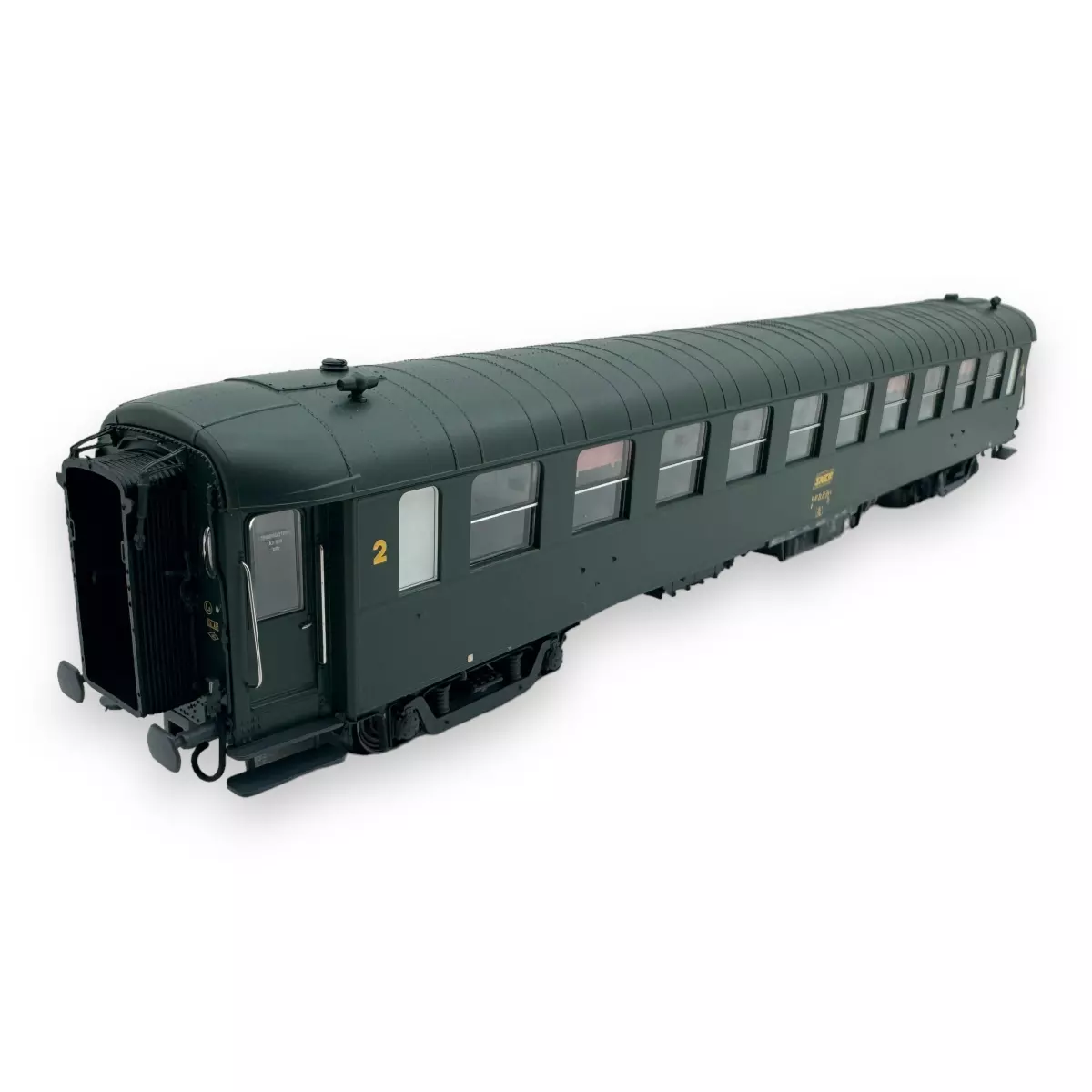 Carrozza passeggeri Ocem B10 a pareti lisce - Models World 40939 - HO 1/87 - SNCF - Ep IV - 2R