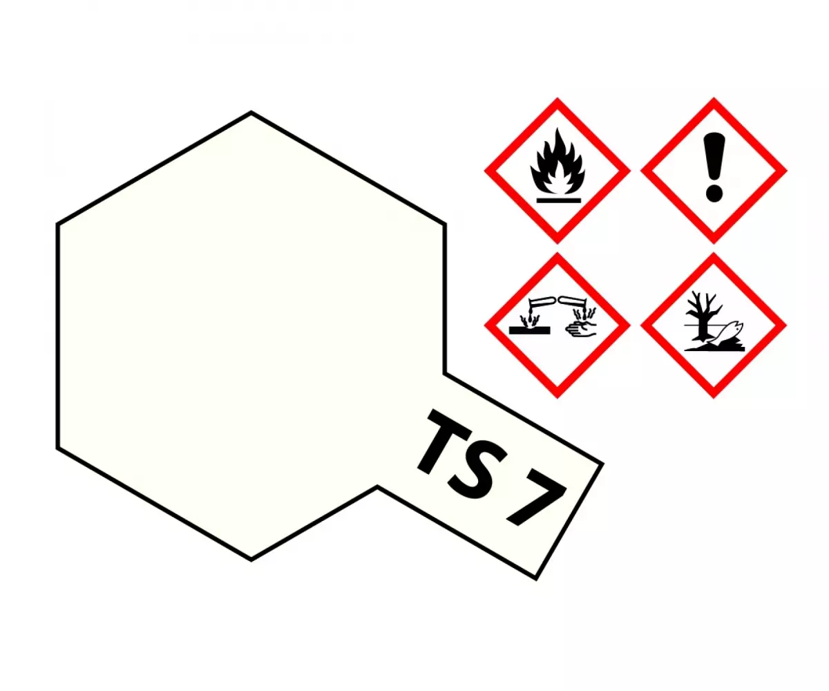 Bianco lucido da competizione - Tamiya TS-7 - 100ml