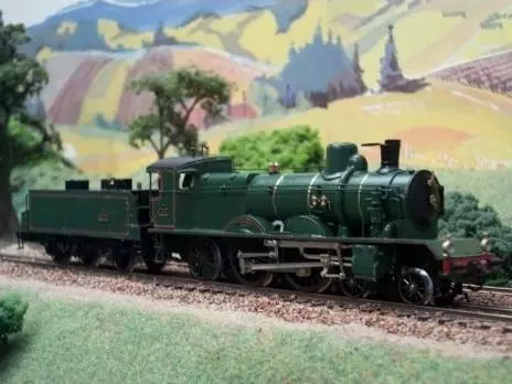 [Kit châssis seul] Locomotive à Vapeur AMF87 E163C Kit 5-221A - HO 1/87 - SNCF