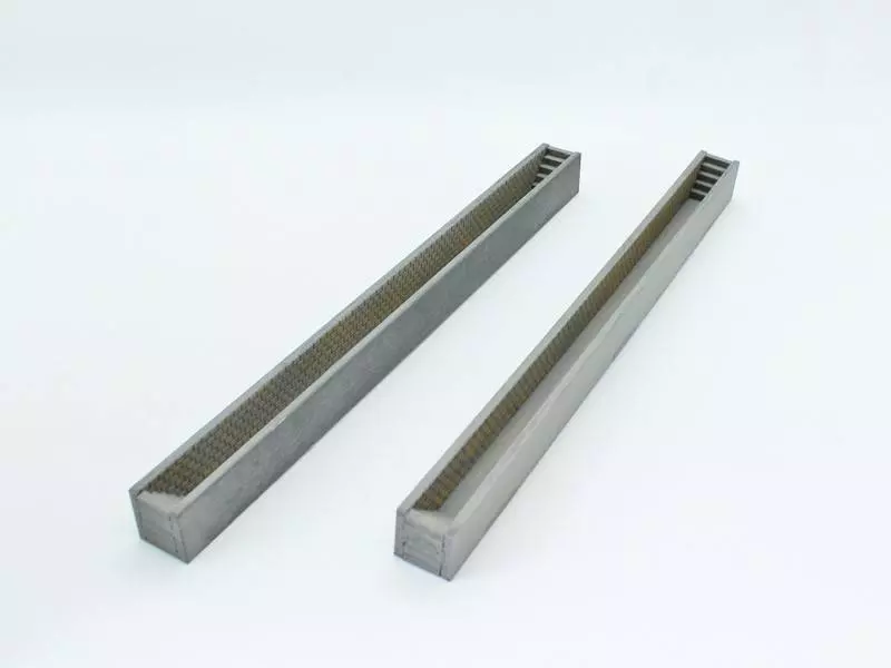 Set di 2 pozzetti di ispezione - HO 1/87 - Bois Modélisme 104006