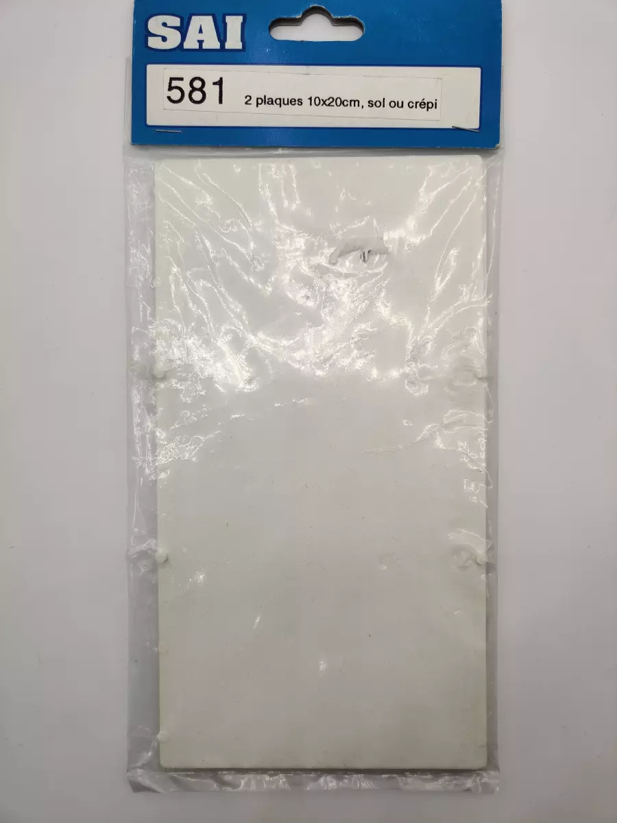 Kit di 2 pannelli per pavimento o intonaco