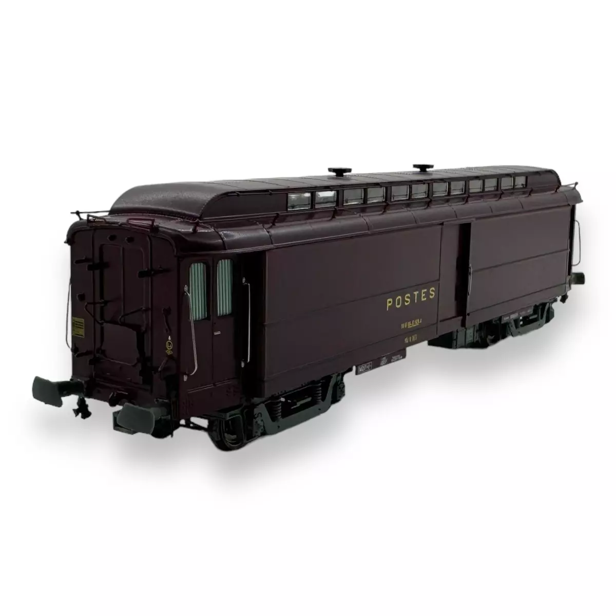 Voiture postale OCEM ALLEGE Pantin 16m REE MODELES VB258 - HO 1/87 - SNCF - EP IV