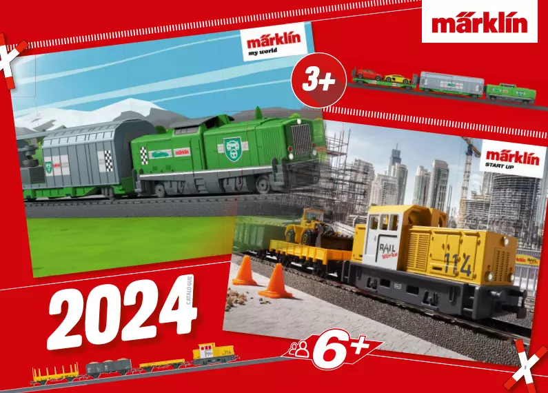Catalogo 2024 - MARKLIN Il mio mondo - Avviamento 395983 - 96 pagine - Francese