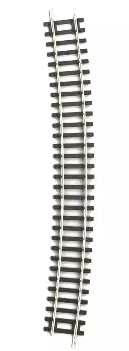 Binario curvo - PIKO 55219 - HO 1/87 - R9 907,97 mm & 15° - Codice 100