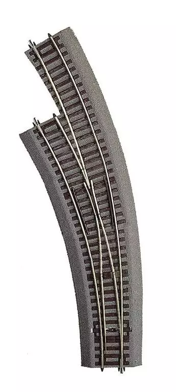 Interruttore curvo sinistro BWl3/4 R3 419,6mm 30° ROCO 42572 - HO 1/87 - Codice 83 [ROCO LINE] : Zen Cart, L'arte del commercio elettronico