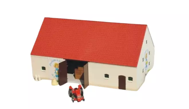 Fienile con arredi interni e porte scorrevoli - SAI 158 - HO 1/87