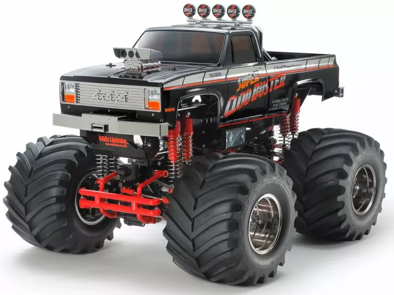 Kit Vintage Super Clod Buster Black Edition - Tamiya 47432 - 1/10