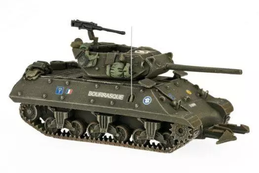 Carro armato francese TD M10 "Bourrasque" DB-RBFM- REE MODELES AB017 - HO 1/87