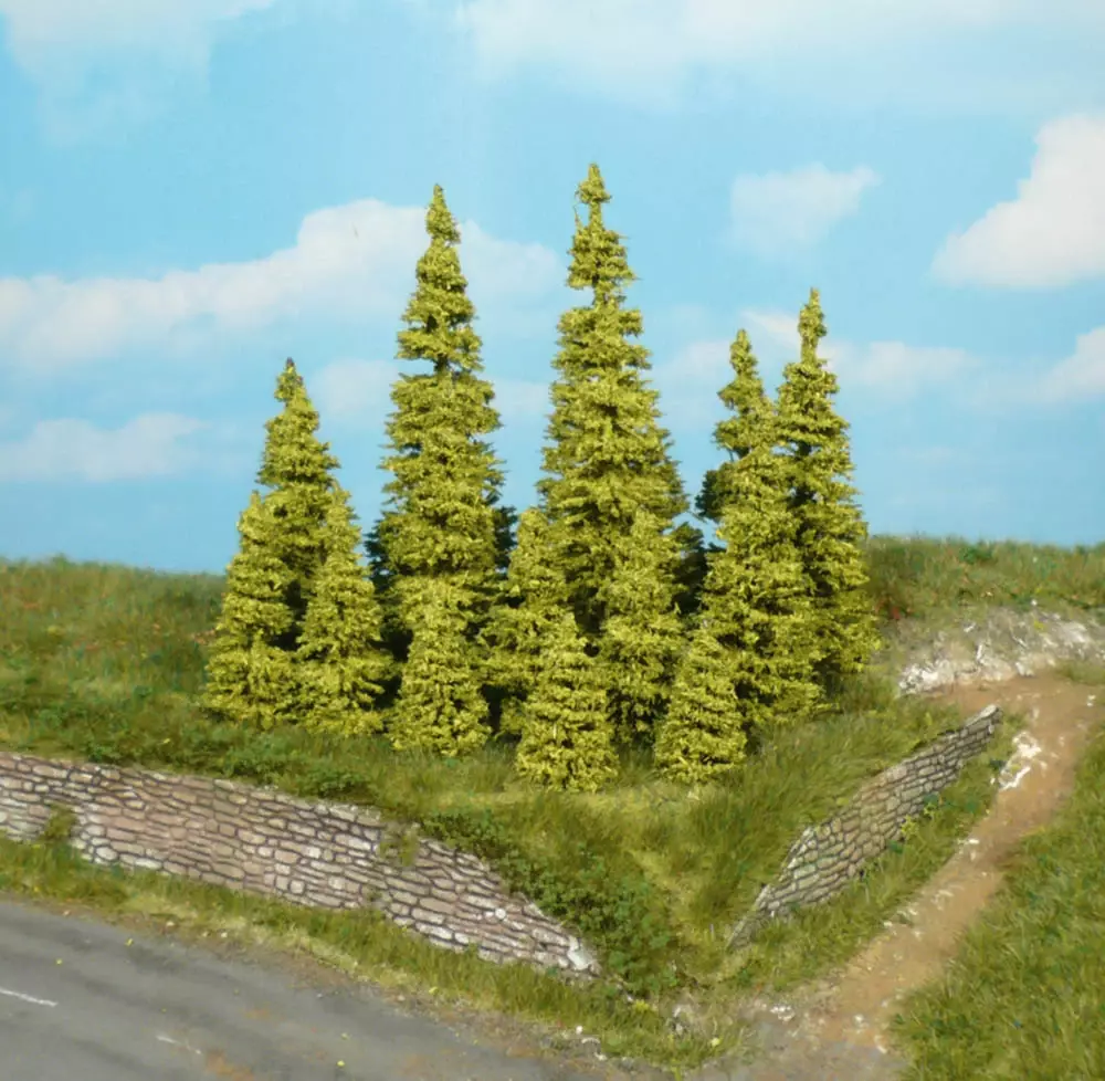 7 Larice - Verde - HEKI 2147 - Scala HO / TT / N - Da 70 a 110 mm