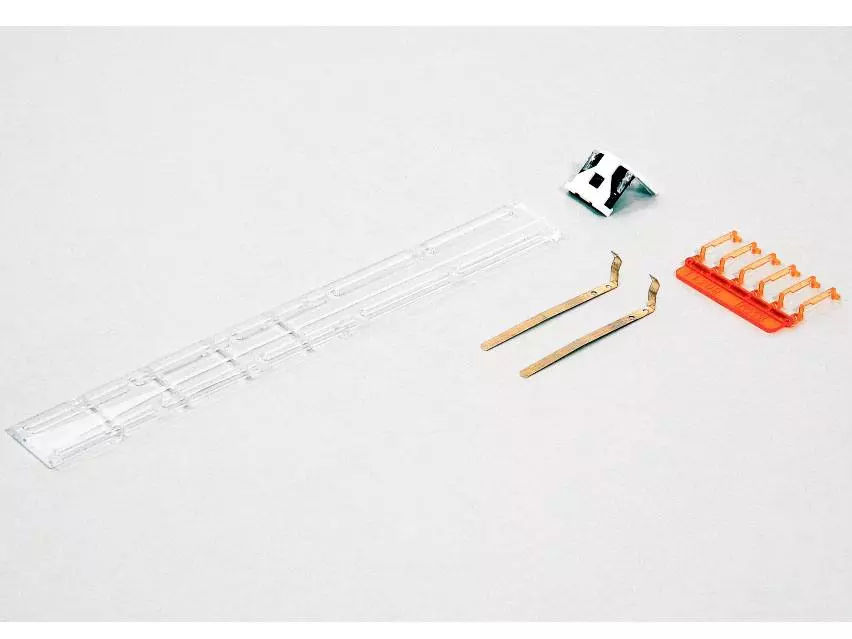 Kit di 6 luci interne a LED per treni Kato 11-214 - N : 1/160
