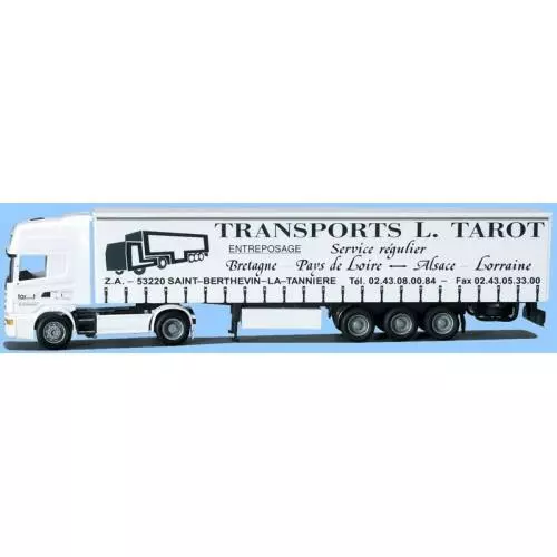 Semirimorchio scania 4R consegnato TRANSPORTS L.TAROT
