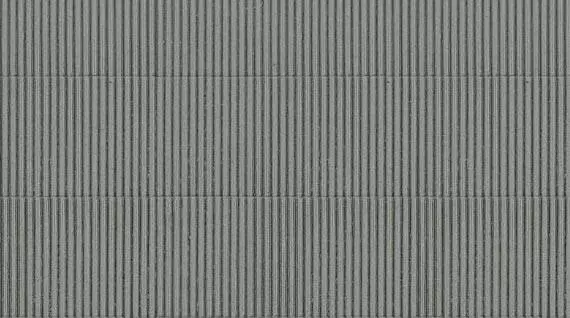 Tetto ondulato in eternit