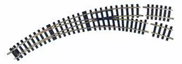 Interruttore di avvolgimento destro R3 R5 raggio 921,24 mm angolo 30°, 15°.