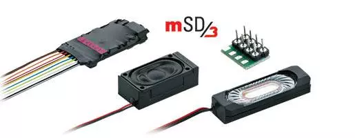 Decoder sonoro märklin mSD3