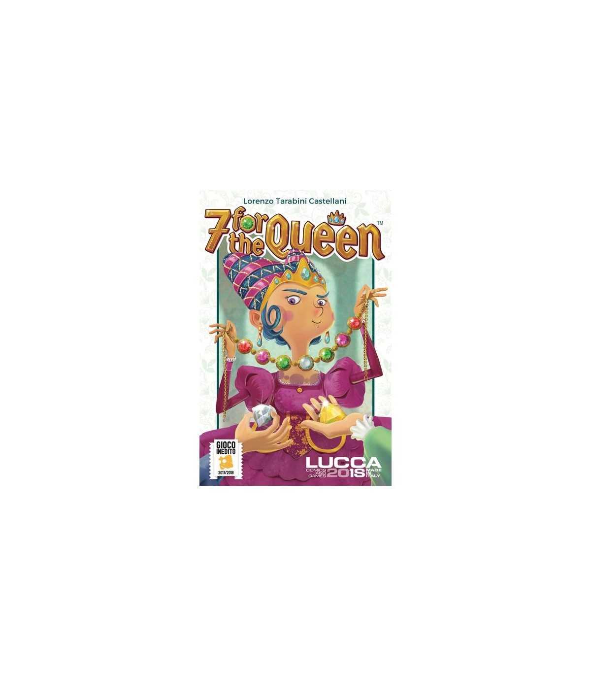7 for the Queen - Gioco di Carte Strategico Famiglia, 3-4 Giocatori, 20 Minuti di Divertimento per Età 8+ - Dv Giochi